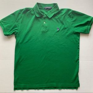 Large US Polo Assn. Green Polo Shirt